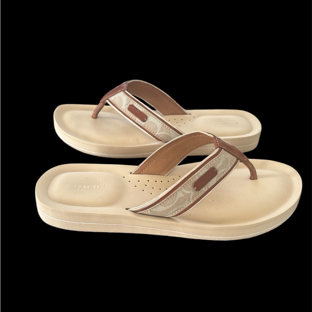 Coach sandals size 10